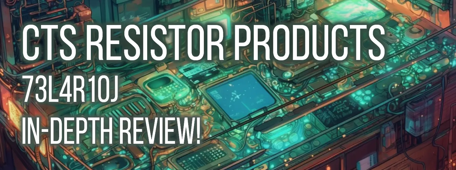 Do you seek exciting insights on the performance of the CTS Resistor Products' 73L4R10J? Immerse yourself in this instructive technical review of the 100m thick film resistor. Together we will explore the fundamentals, such as resistance, impedance, and inductance, as well as comparative analysis to help you make informed decisions for your circuits.