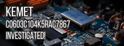 Explore an in-depth review of the KEMET C0603C104K5RAC7867 ceramic capacitor, including its performance, impedance, capacitance, and comparative analysis.