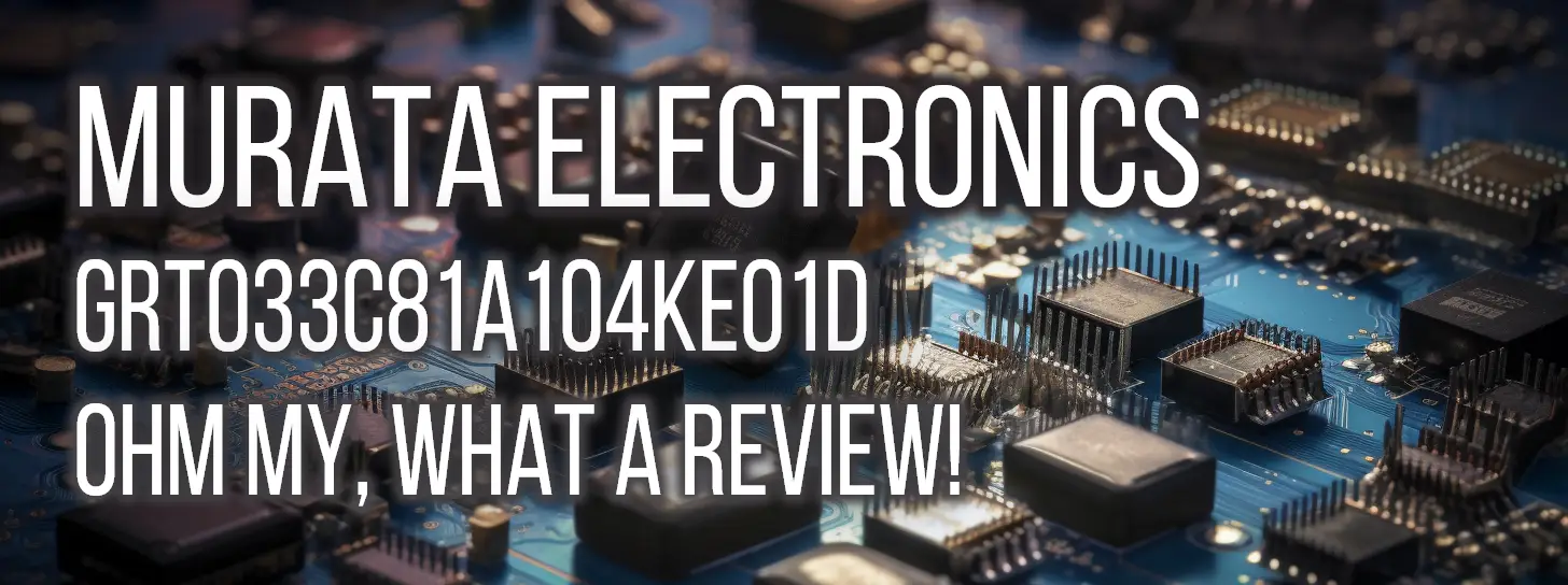Explore this detailed and insightful review of Murata Electronics' GRT033C81A104KE01D surface mount capacitor! Uncover its performance across critical parameters such as impedance, capacitance, series resistance, and more. Grasp a comprehensive understanding of the dissipation and quality factors through a comparative analysis. Determine if this Ceramic X6S capacitor is the perfect fit for your circuit requirements.